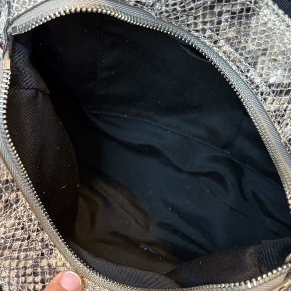 Coach Bag Purse Handbag Leather Snake Python Madison Maggie Hobo Shoulder Bag - Picture 16 of 16